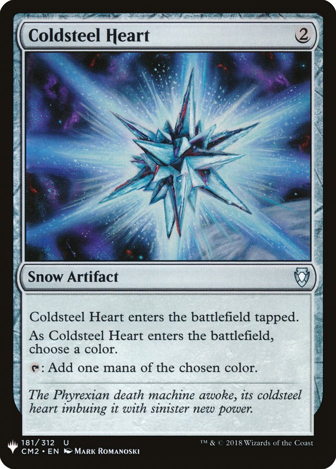 Coldsteel Heart [Mystery Booster] | Mindsight Gaming