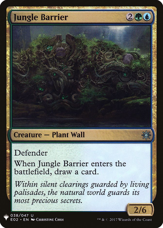Jungle Barrier [Mystery Booster] | Mindsight Gaming