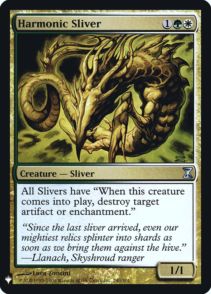 Harmonic Sliver [Mystery Booster] | Mindsight Gaming