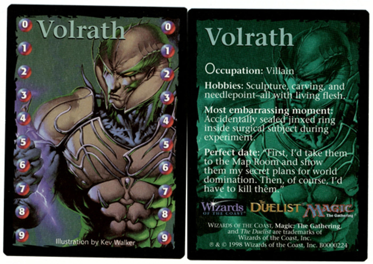 Volrath Life Counter Token [Media Promos] | Mindsight Gaming