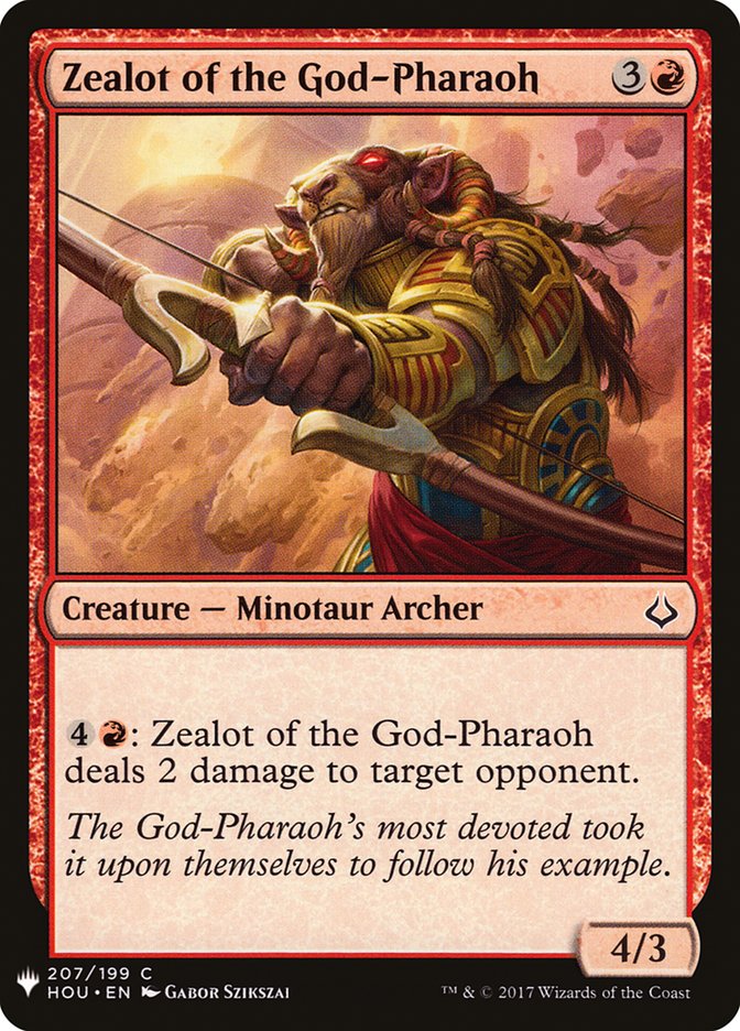 Zealot of the God-Pharaoh [Mystery Booster] | Mindsight Gaming