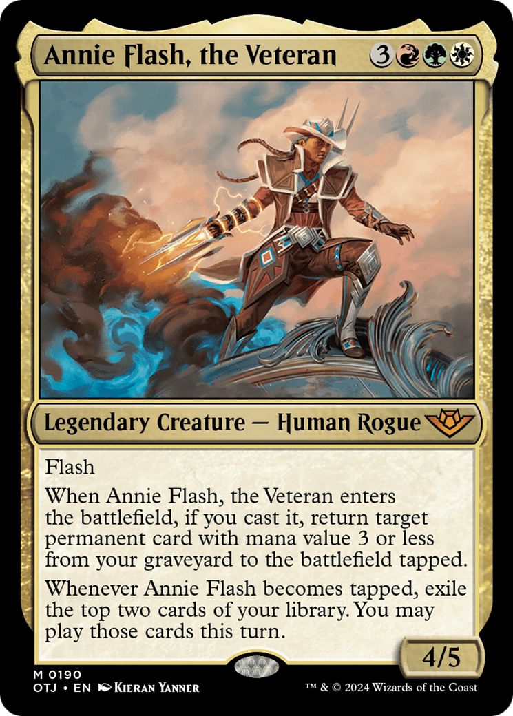 Annie Flash, the Veteran [Outlaws of Thunder Junction] | Mindsight Gaming