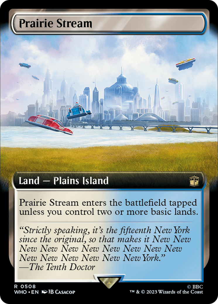 Prairie Stream (Extended Art) [Doctor Who] | Mindsight Gaming