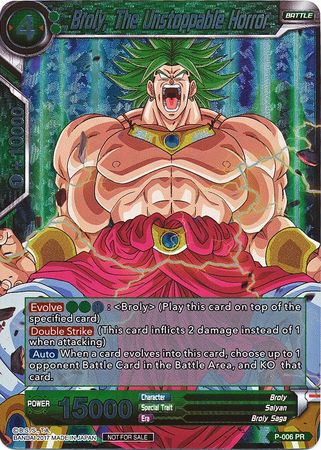 Broly, The Unstoppable Horror (P-006) [Promotion Cards] | Mindsight Gaming