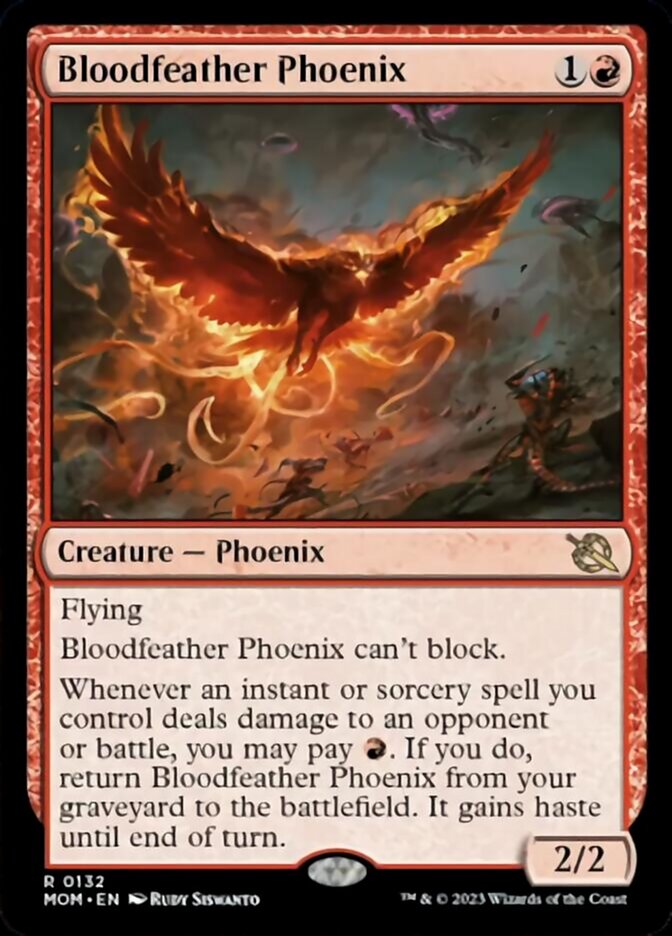 Bloodfeather Phoenix [March of the Machine] | Mindsight Gaming