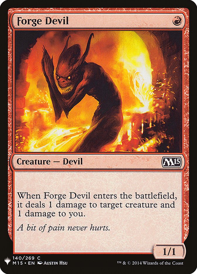Forge Devil [Mystery Booster] | Mindsight Gaming