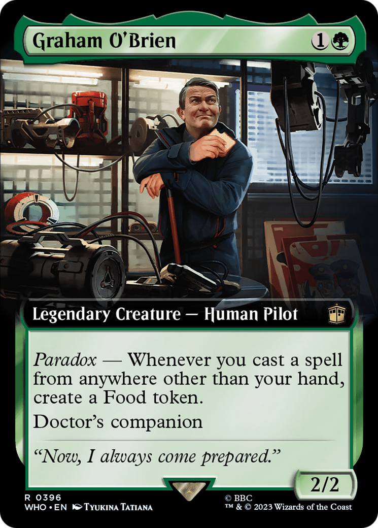 Graham O'Brien (Extended Art) [Doctor Who] | Mindsight Gaming