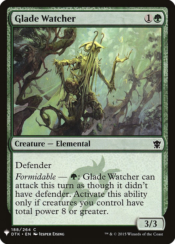 Glade Watcher [Mystery Booster] | Mindsight Gaming