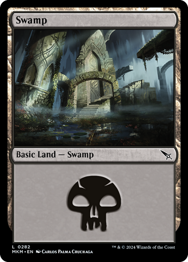 Swamp (0282) [Murders at Karlov Manor] | Mindsight Gaming