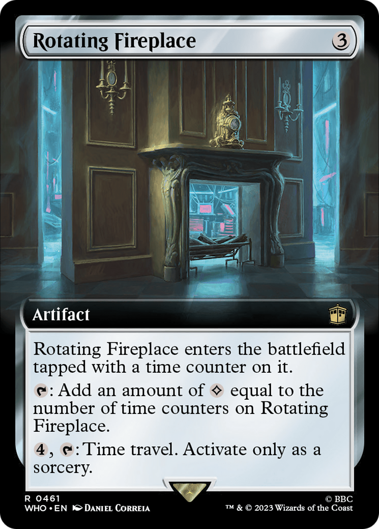 Rotating Fireplace (Extended Art) [Doctor Who] | Mindsight Gaming