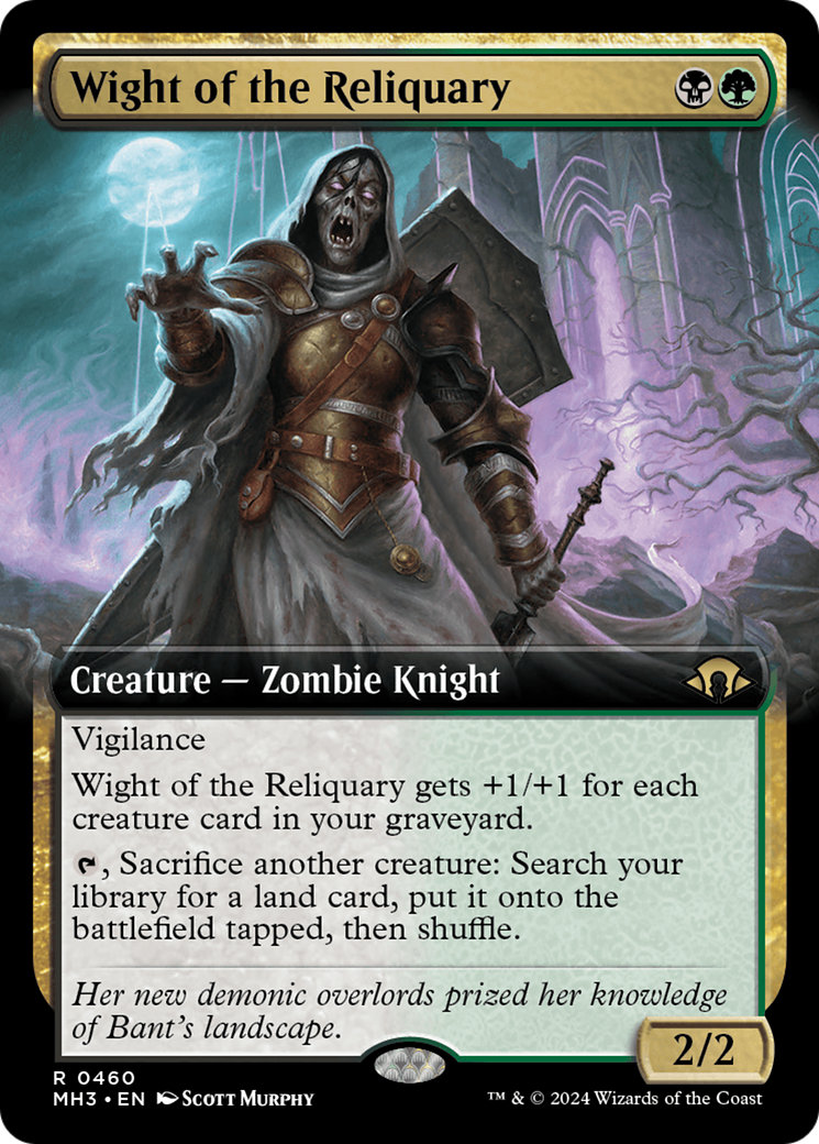 Wight of the Reliquary (Extended Art) [Modern Horizons 3] | Mindsight Gaming
