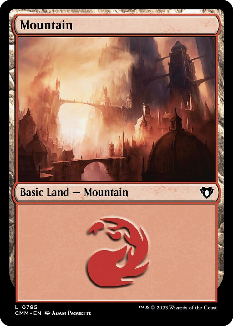Mountain (795) [Commander Masters] | Mindsight Gaming