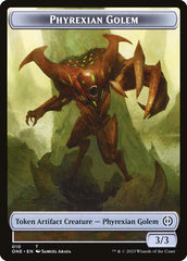 Phyrexian Goblin // Phyrexian Golem Double-Sided Token [Phyrexia: All Will Be One Tokens] | Mindsight Gaming