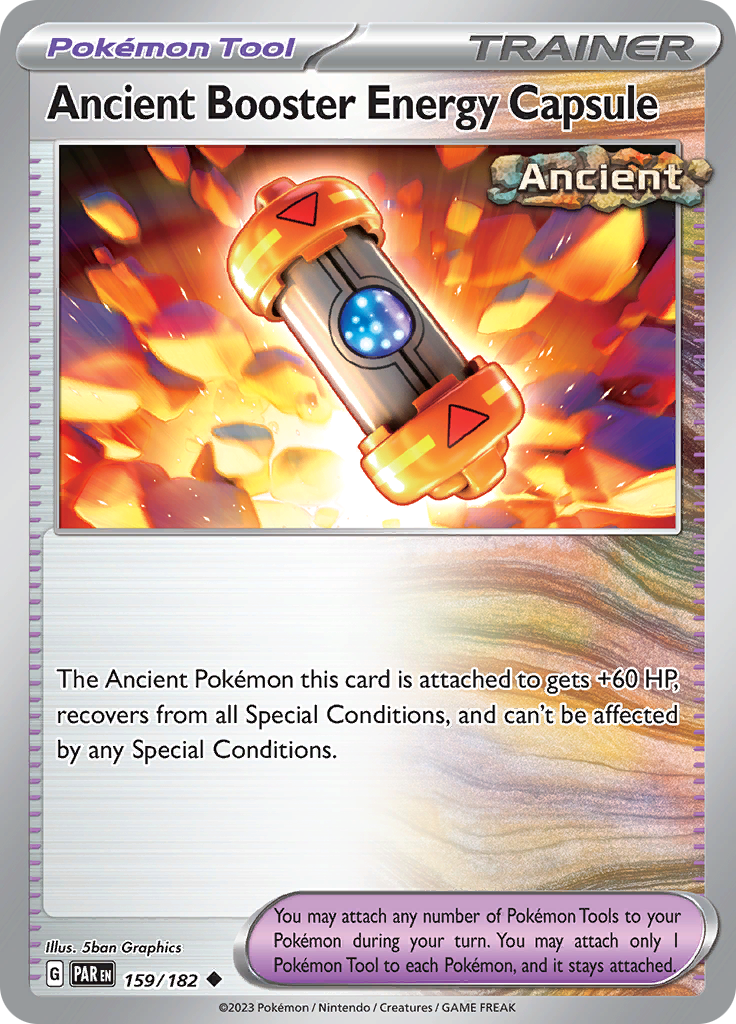 Ancient Booster Energy Capsule (159/182) [Scarlet & Violet: Paradox Rift] | Mindsight Gaming
