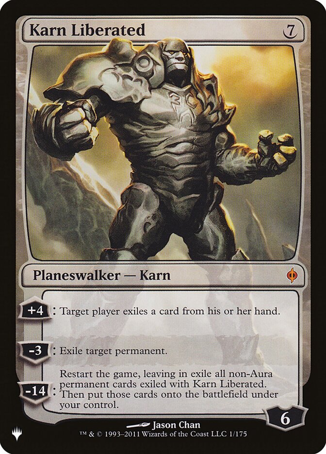 Karn Liberated [The List] | Mindsight Gaming
