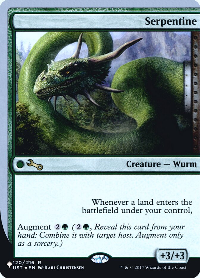 Serpentine (Unfinity Foil Edition) [The List] | Mindsight Gaming