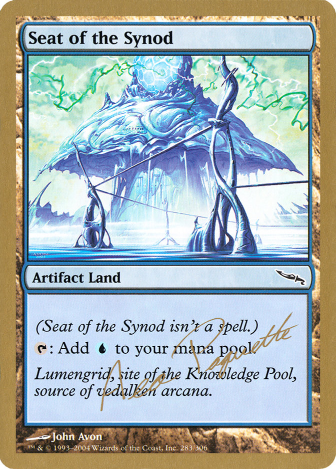 Seat of the Synod (Aeo Paquette) [World Championship Decks 2004] | Mindsight Gaming