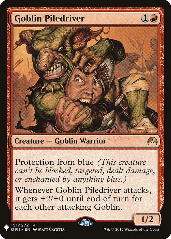 Goblin Piledriver [Mystery Booster] | Mindsight Gaming