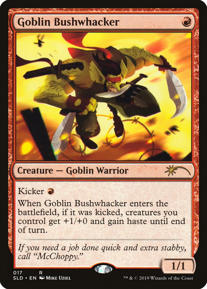 Goblin Bushwhacker [Secret Lair Drop Series] | Mindsight Gaming