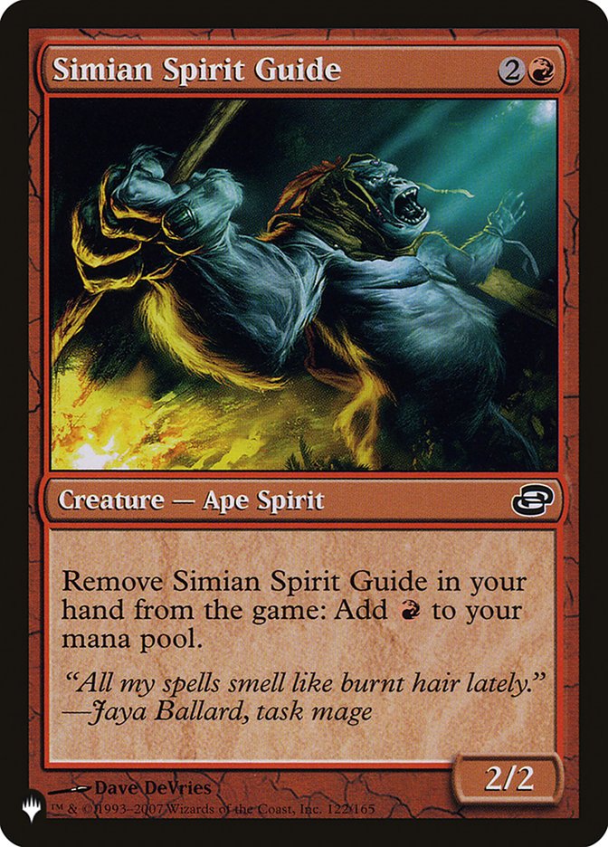 Simian Spirit Guide [The List] | Mindsight Gaming