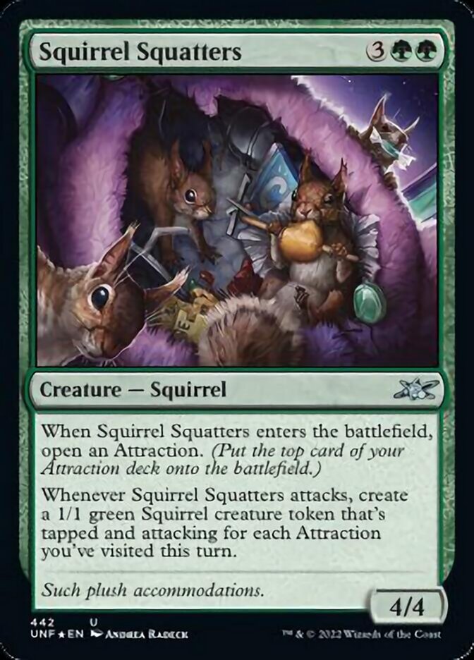 Squirrel Squatters (Galaxy Foil) [Unfinity] | Mindsight Gaming