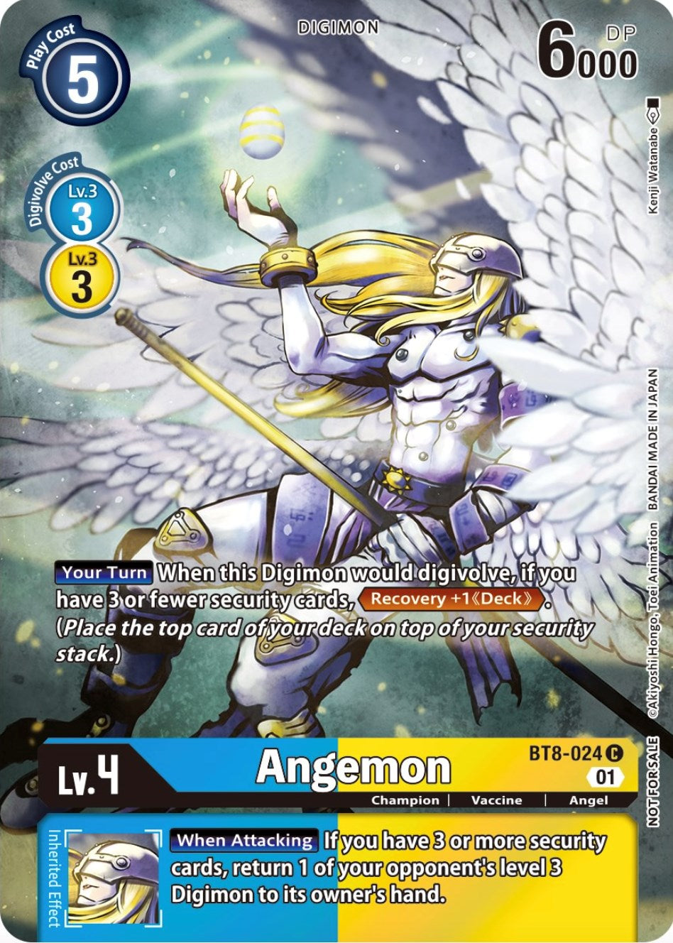 Angemon [BT8-024] (Official Tournament Pack Vol.9) [New Awakening Promos] | Mindsight Gaming