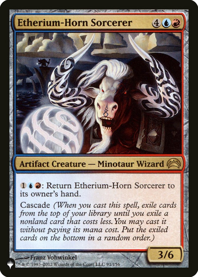 Etherium-Horn Sorcerer [The List] | Mindsight Gaming