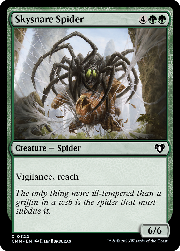 Skysnare Spider [Commander Masters] | Mindsight Gaming