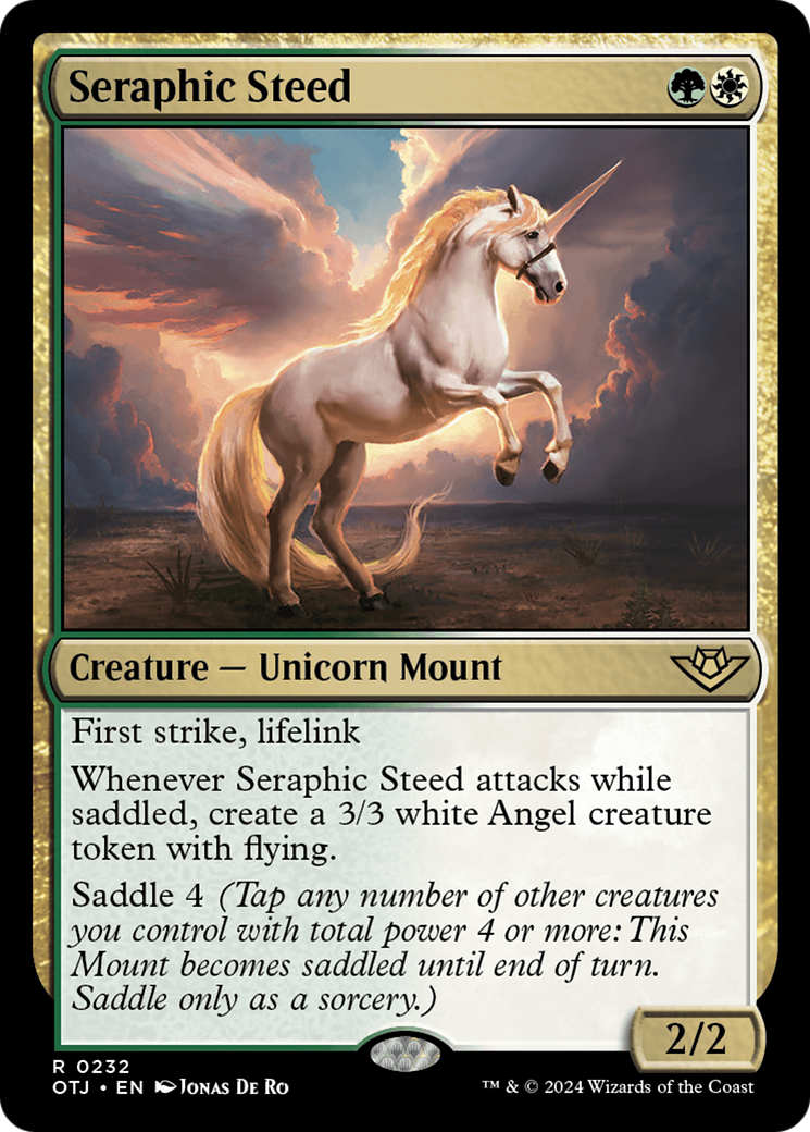 Seraphic Steed [Outlaws of Thunder Junction] | Mindsight Gaming