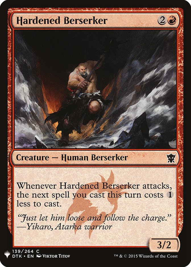 Hardened Berserker [Mystery Booster] | Mindsight Gaming