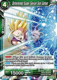 Determined Super Saiyan Son Gohan (Non-Foil Version) (P-016) [Promotion Cards] | Mindsight Gaming