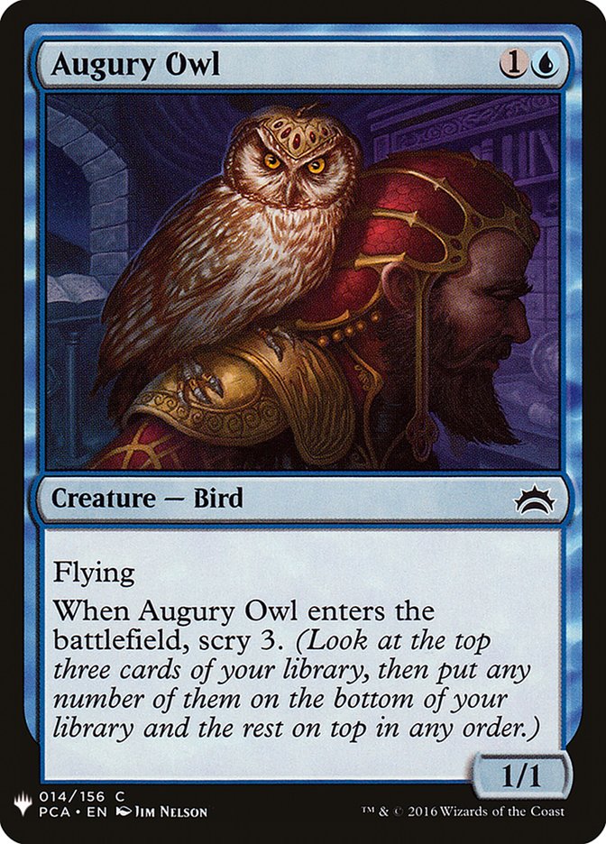 Augury Owl [Mystery Booster] | Mindsight Gaming