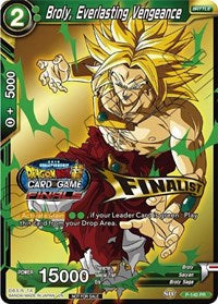 Broly, Everlasting Vengeance (Championship Final 2019) (Finalist) (P-140) [Tournament Promotion Cards] | Mindsight Gaming