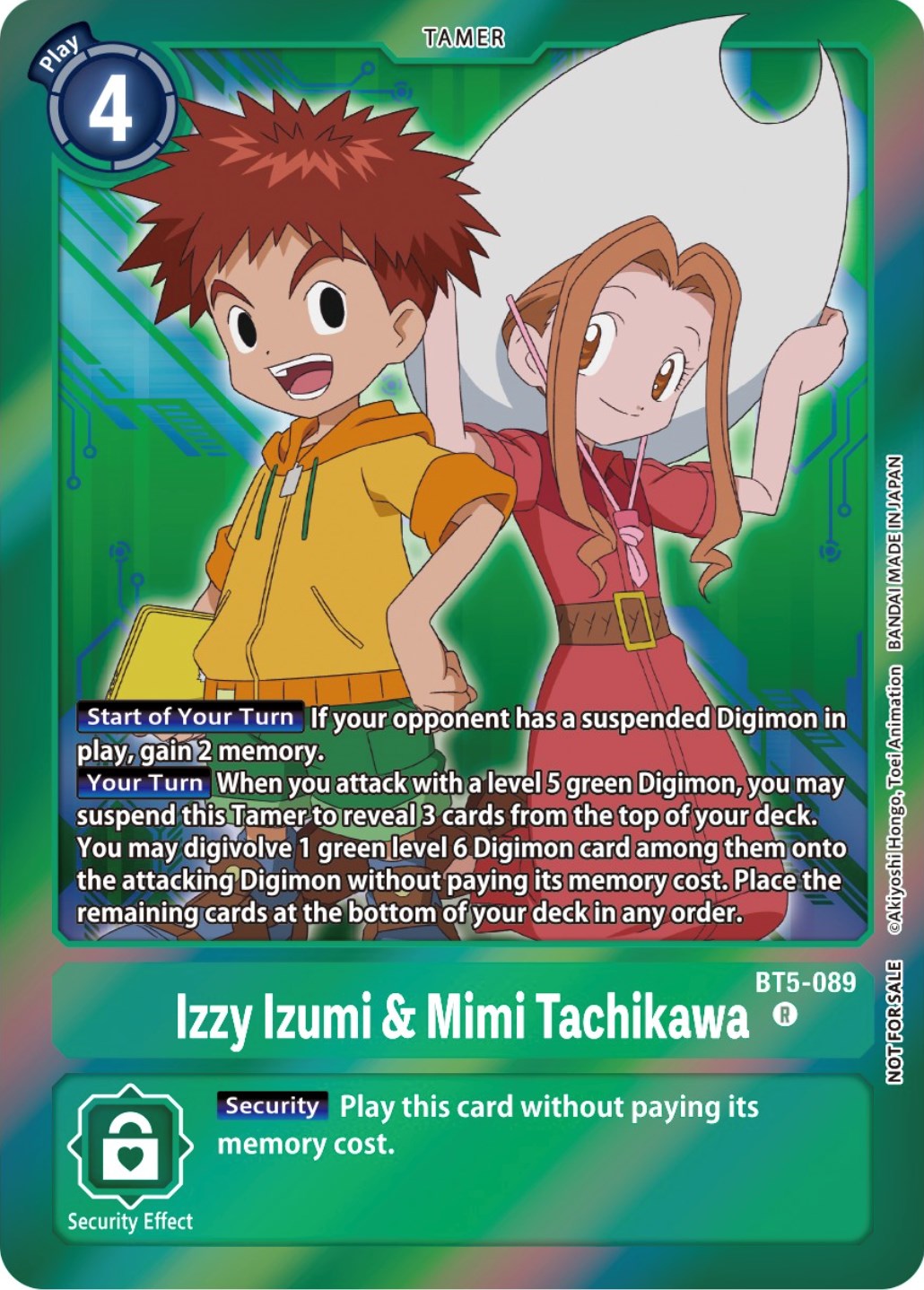 Izzy Izumi & Mimi Tachikawa [BT5-089] (Event Pack 5) [Battle of Omni Promos] | Mindsight Gaming