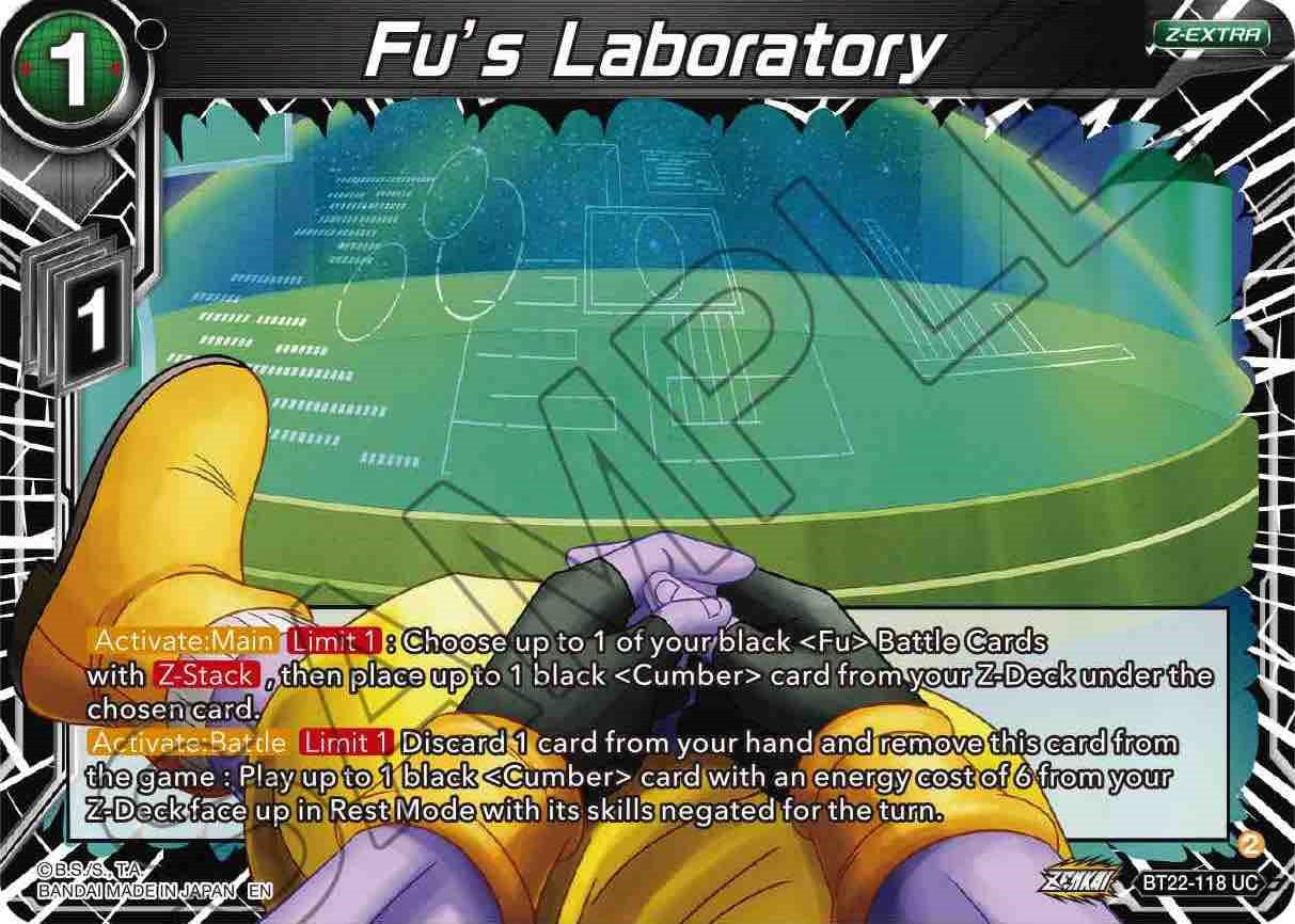 Fu's Laboratory (BT22-118) [Critical Blow] | Mindsight Gaming
