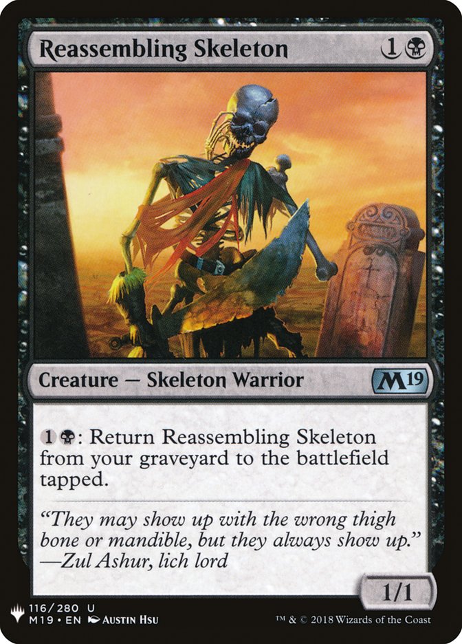 Reassembling Skeleton [Mystery Booster] | Mindsight Gaming
