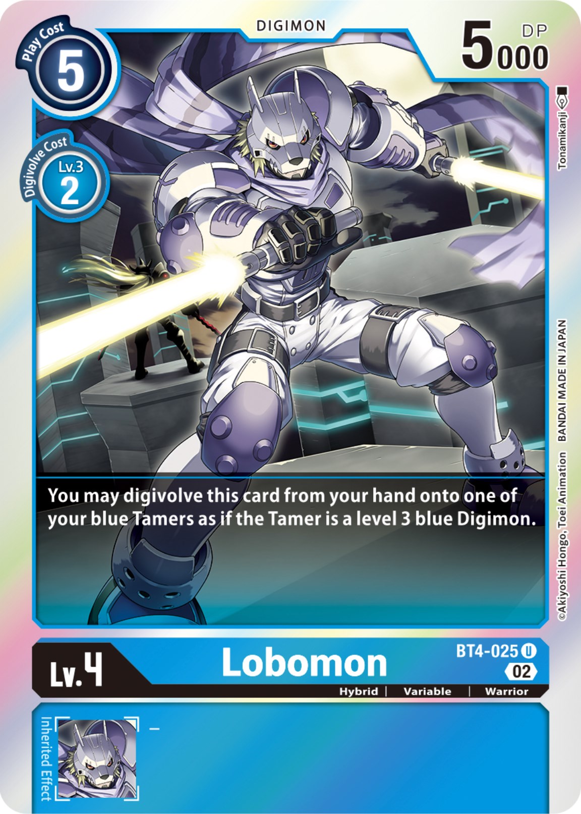 Lobomon [BT4-025] [Resurgence Booster] | Mindsight Gaming