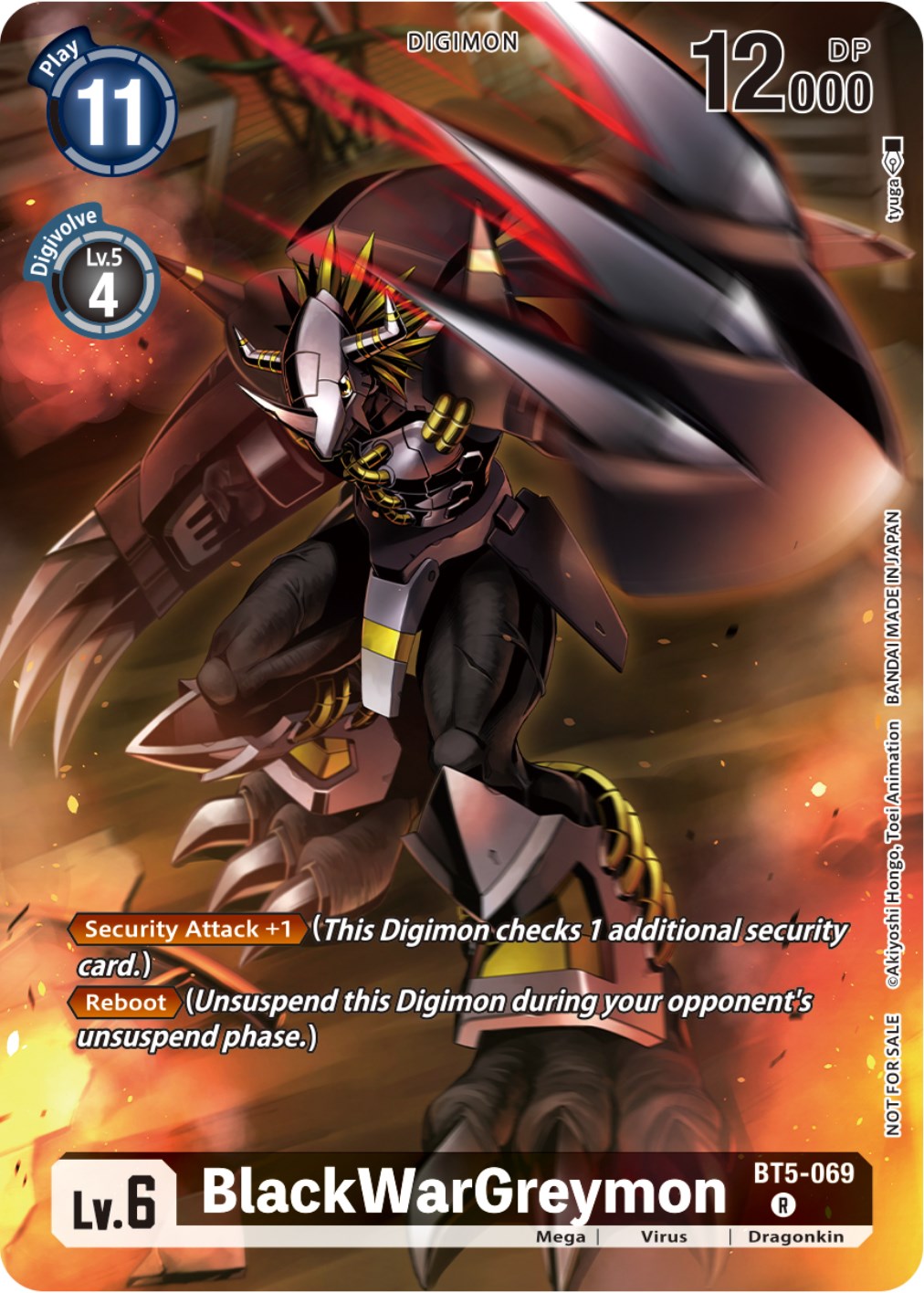BlackWarGreymon [BT5-069] (Tamer Party Pack -The Beginning-) [Battle of Omni Promos] | Mindsight Gaming
