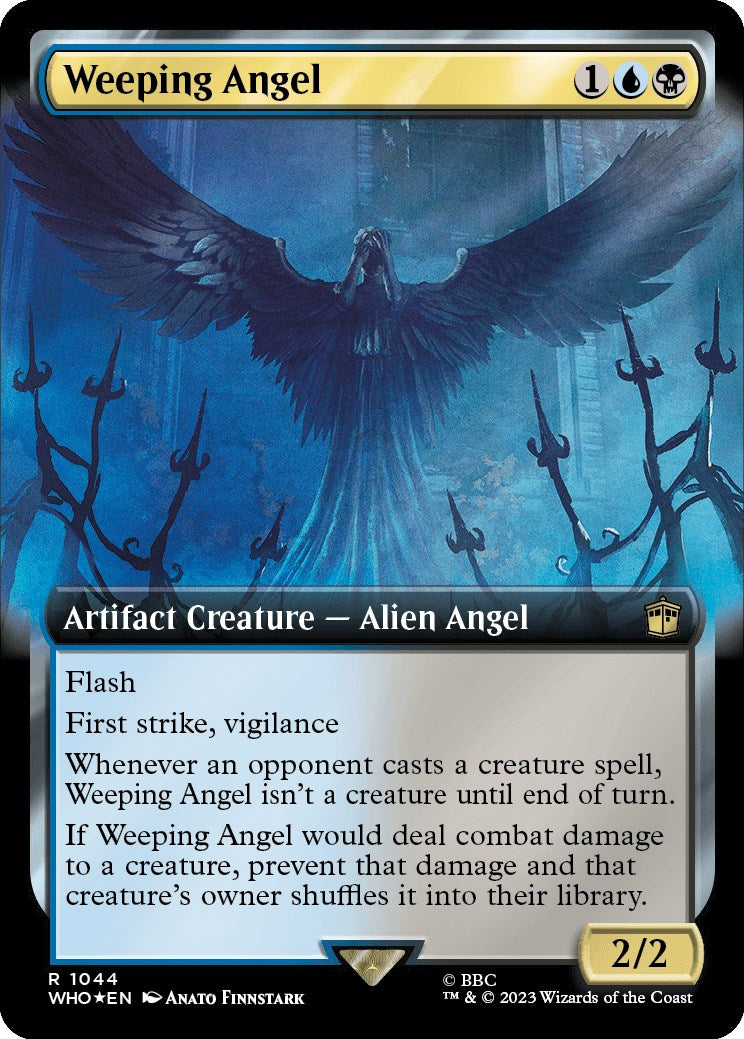 Weeping Angel (Extended Art) (Surge Foil) [Doctor Who] | Mindsight Gaming