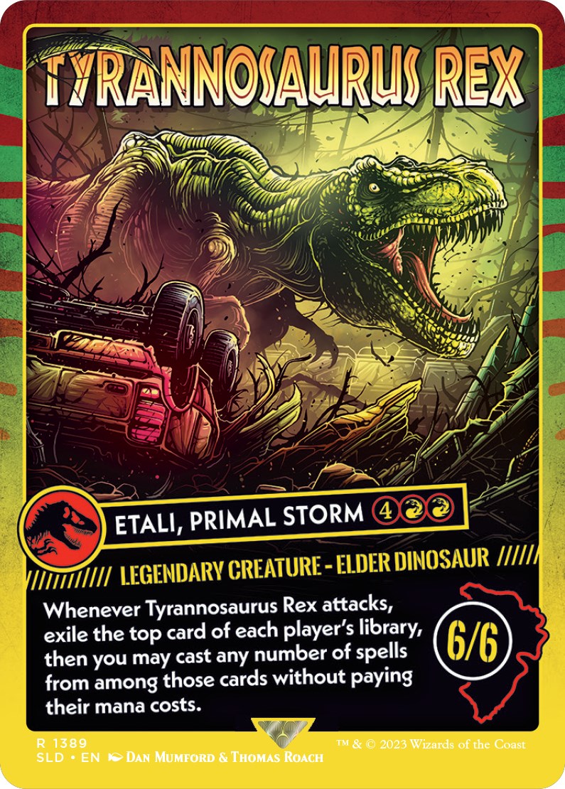 Tyrannosaurus Rex - Etali, Primal Storm [Secret Lair Drop Series] | Mindsight Gaming