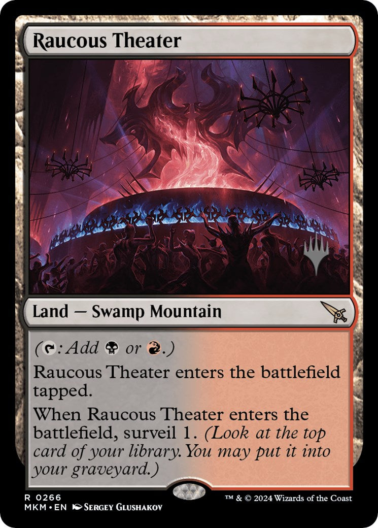 Raucous Theater (Promo Pack) [Murders at Karlov Manor Promos] | Mindsight Gaming
