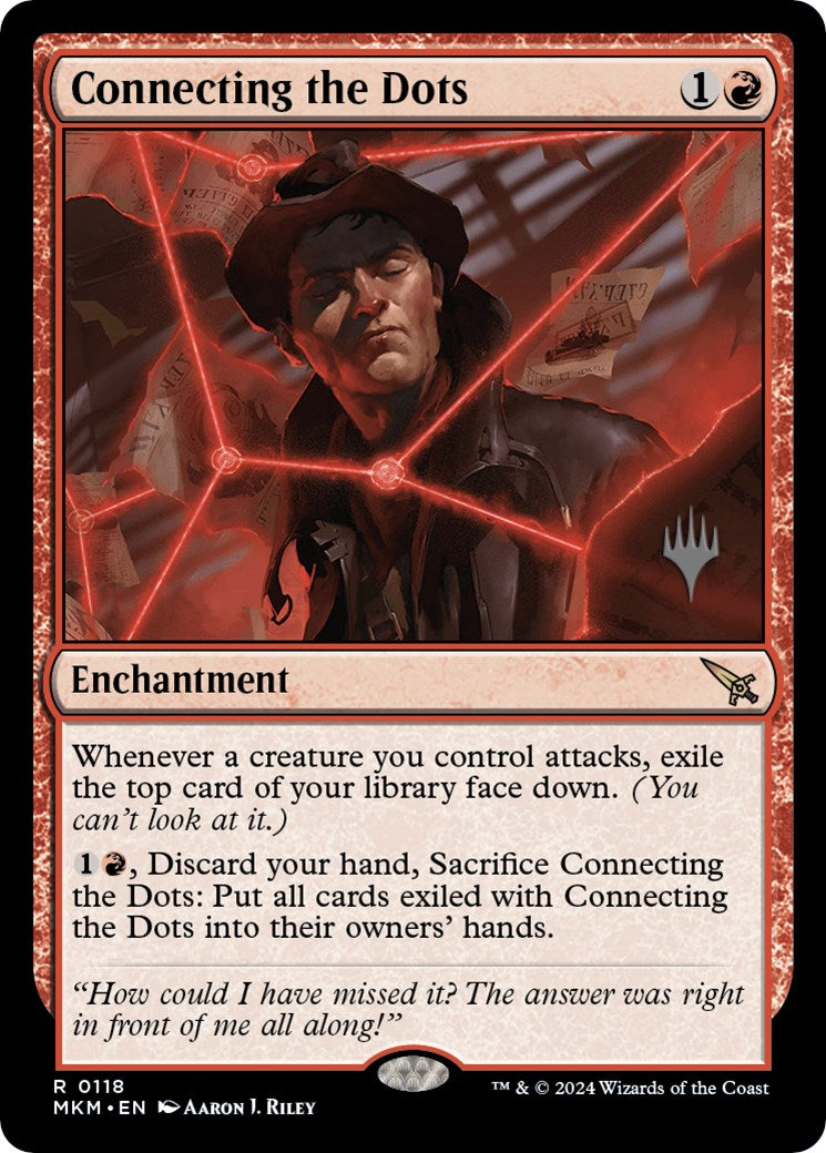 Connecting the Dots (Promo Pack) [Murders at Karlov Manor Promos] | Mindsight Gaming
