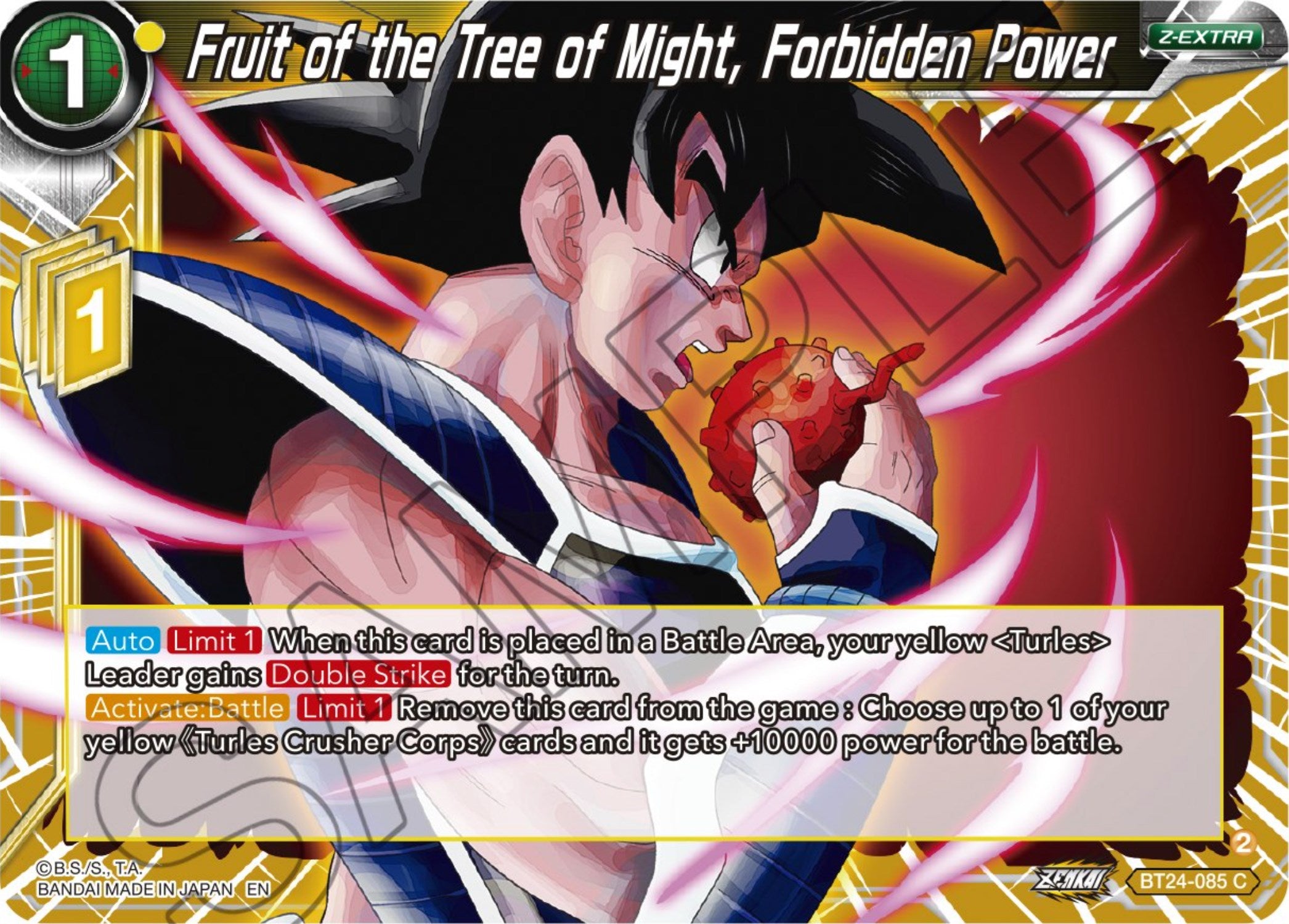 Fruit of the Tree of Might, Forbidden Power (BT24-085) [Beyond Generations] | Mindsight Gaming