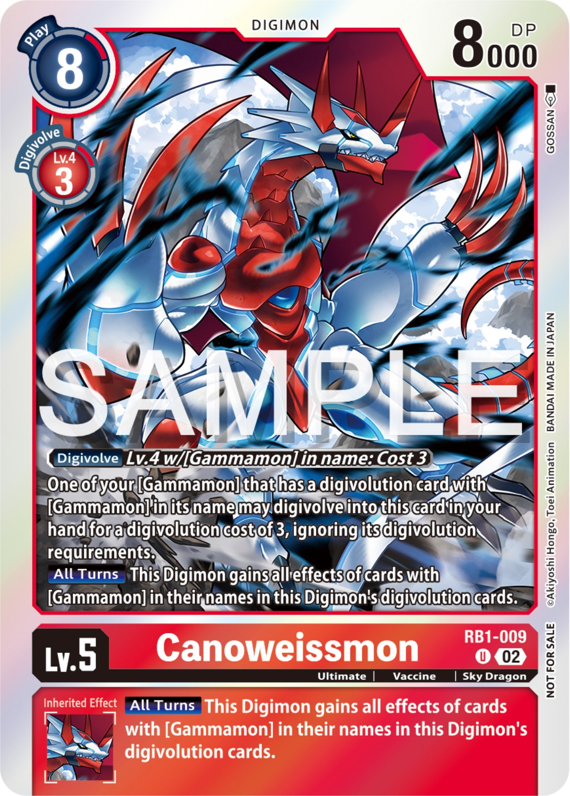 Canoweissmon [RB1-009] (Event Pack 6) [Resurgence Booster] | Mindsight Gaming