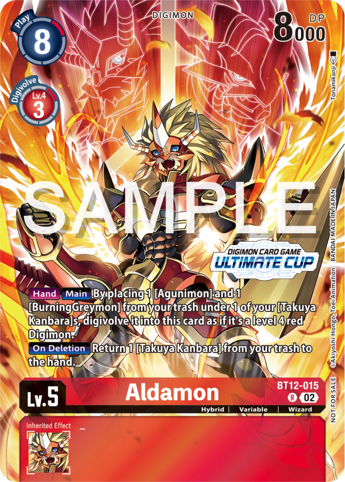Aldamon [BT12-015] (Ultimate Cup 2024) [Across Time Promos] | Mindsight Gaming
