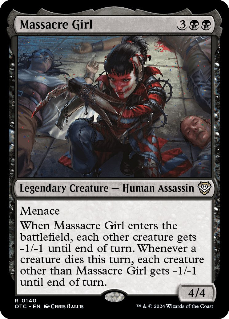 Massacre Girl [Outlaws of Thunder Junction Commander] | Mindsight Gaming