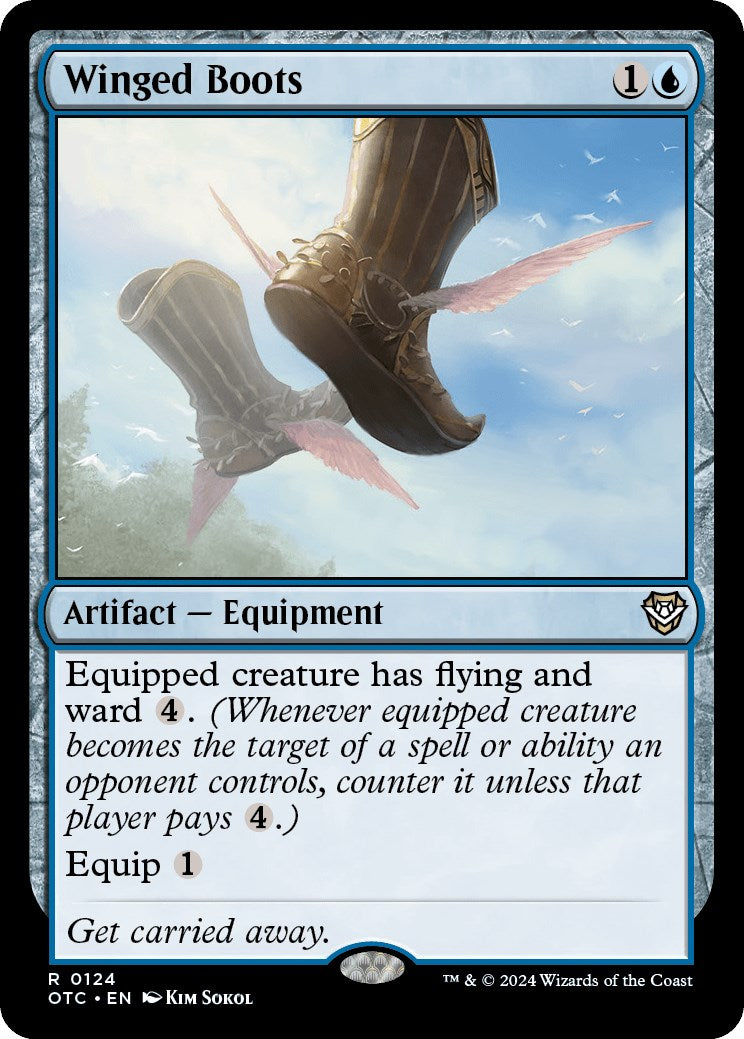 Winged Boots [Outlaws of Thunder Junction Commander] | Mindsight Gaming