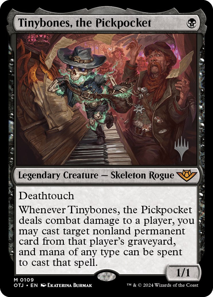 Tinybones, the Pickpocket (Promo Pack) [Outlaws of Thunder Junction Promos] | Mindsight Gaming
