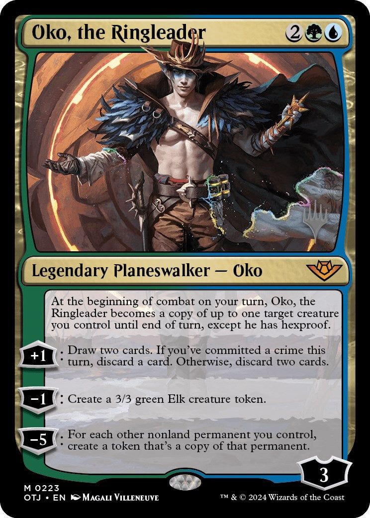 Oko, the Ringleader (Promo Pack) [Outlaws of Thunder Junction Promos] | Mindsight Gaming