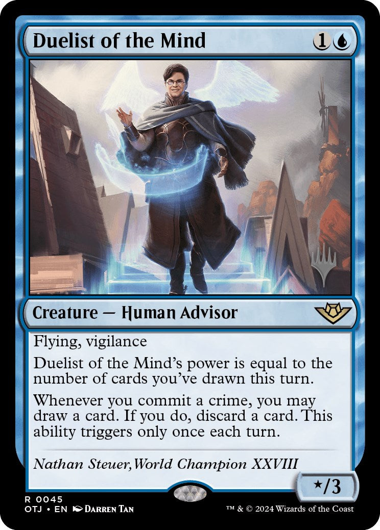 Duelist of the Mind (Promo Pack) [Outlaws of Thunder Junction Promos] | Mindsight Gaming